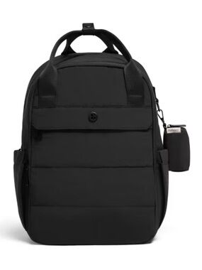 NWT Huggies Tiny Traveler Solid Backpack Diaper Bag - Black